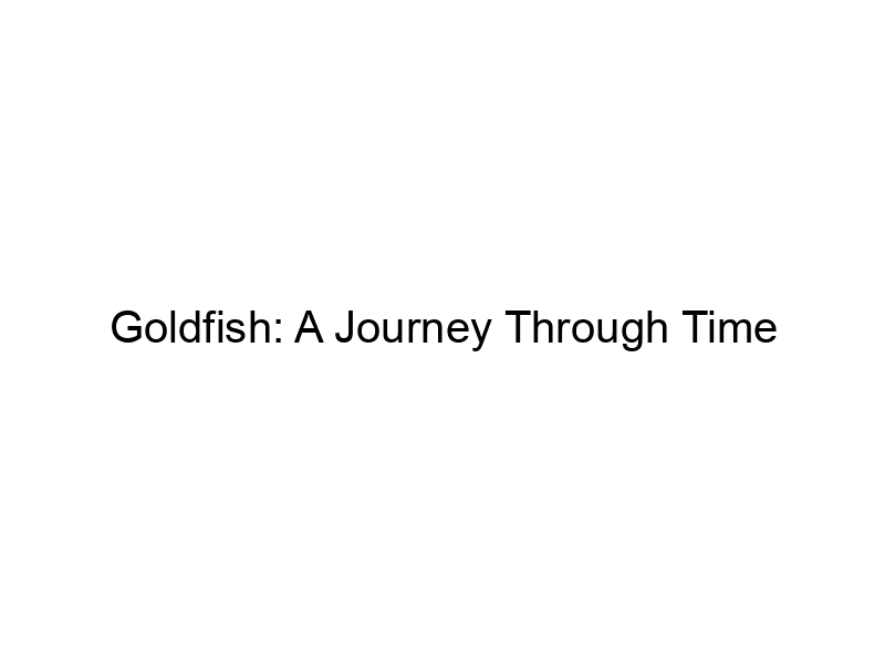 Read more about the article Goldfish: A Journey Through Time